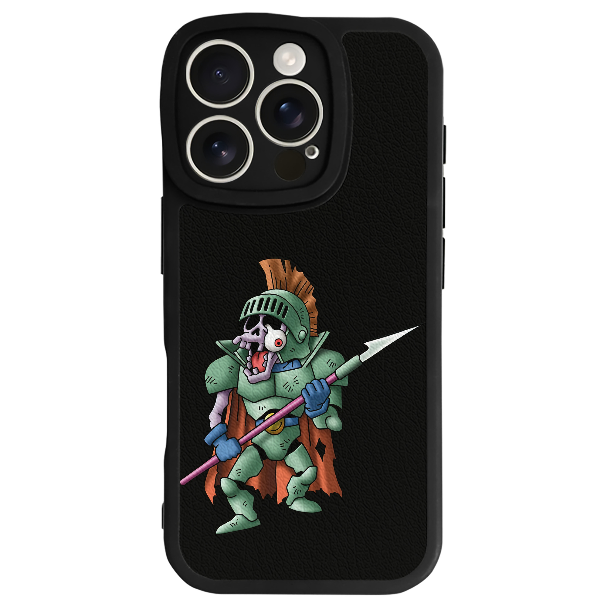 （画像用） ドラゴンクエスト Doragon Kuesuto Dragon Quest 【iPhone 16シリーズ対応】シリコンスマホケース（レザー調） 材質：シリコン